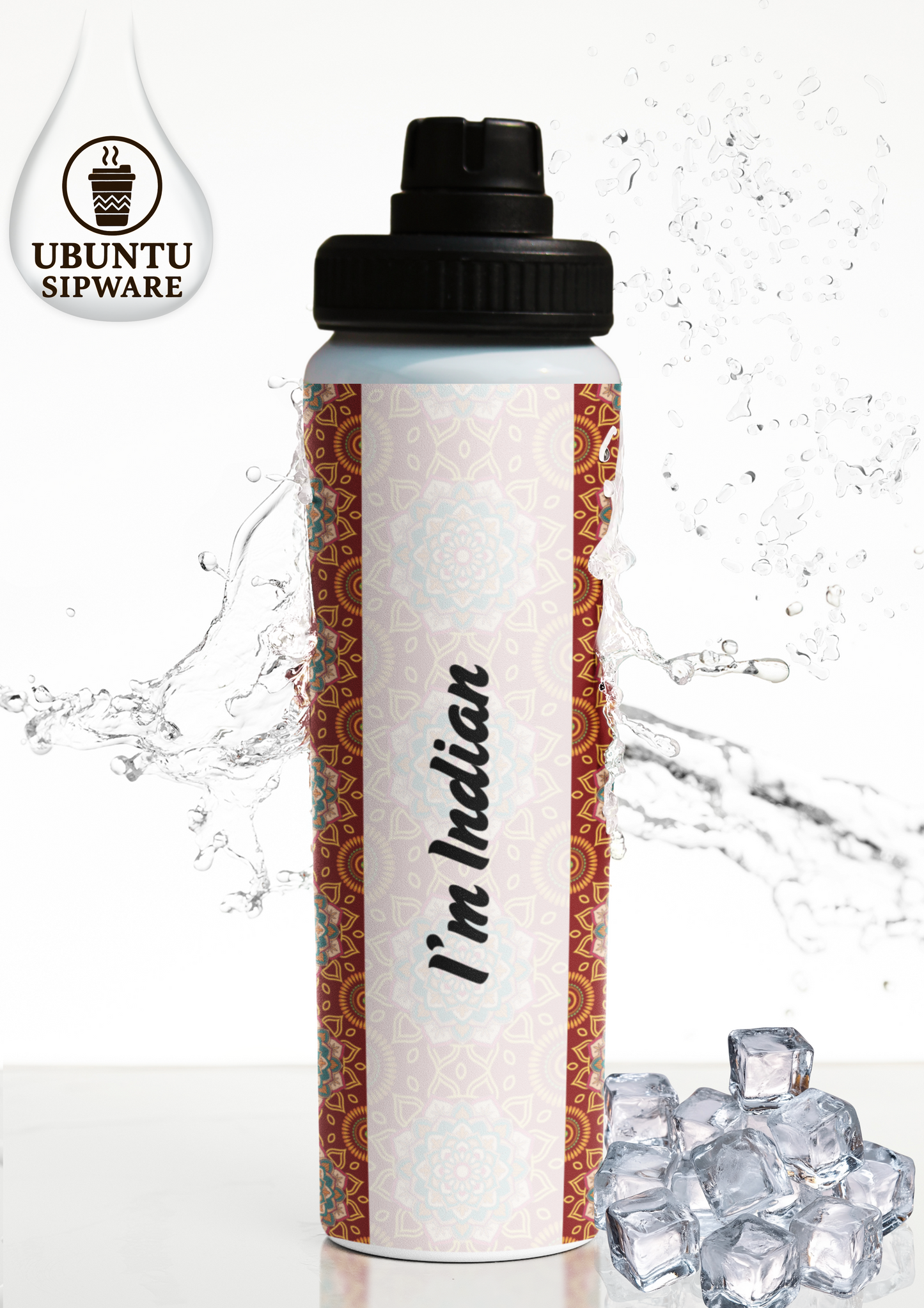 Ubuntu Sipware “I Am” Series - 850 ml Aluminium Bottle