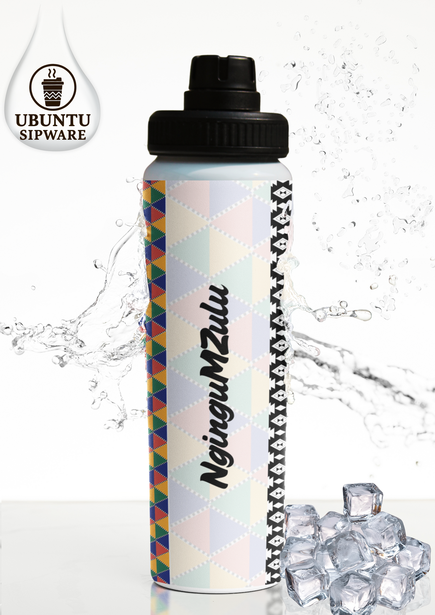 Ubuntu Sipware “I Am” Series - 850 ml Aluminium Bottle