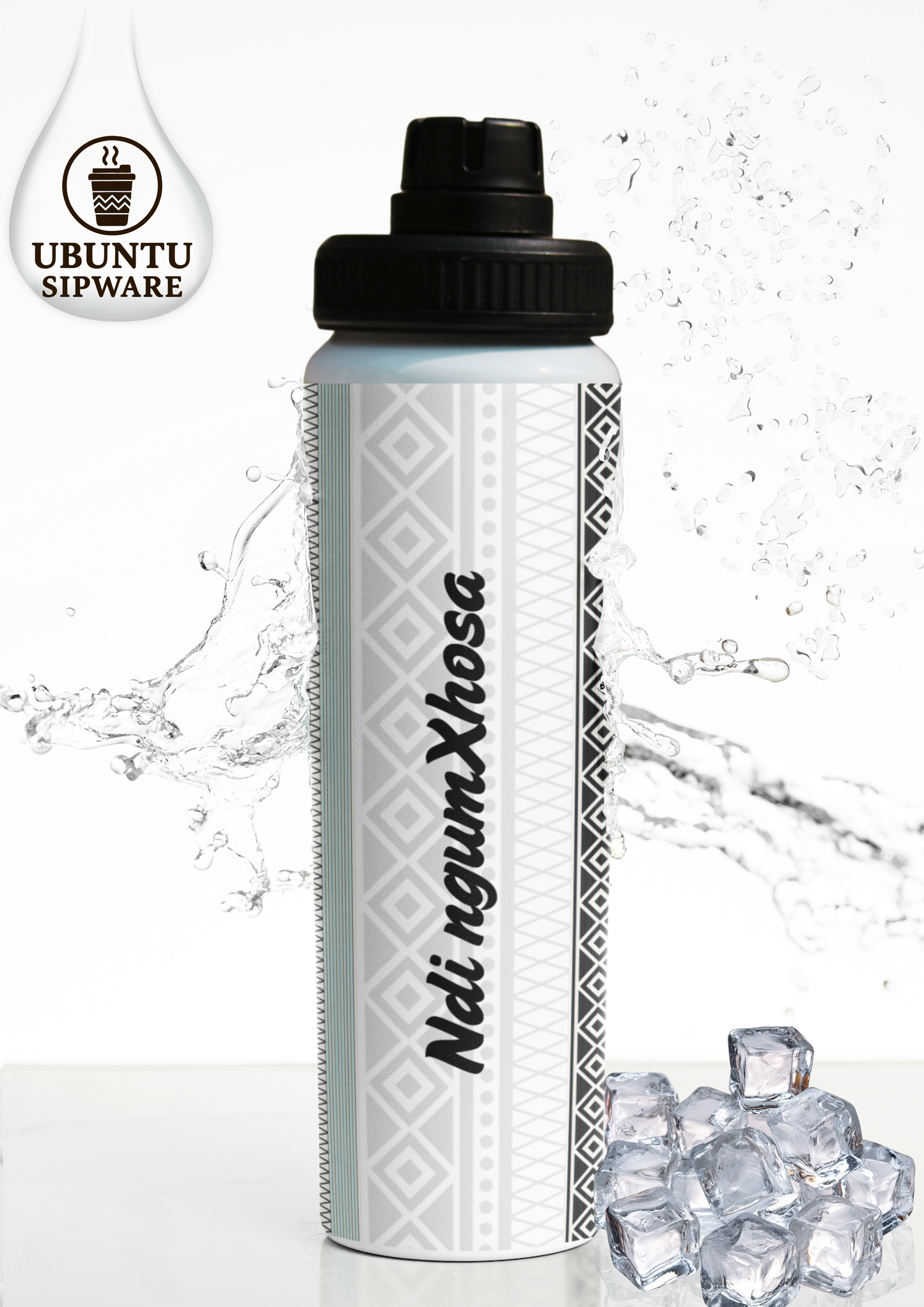 Ubuntu Sipware “I Am” Series - 850 ml Aluminium Bottle