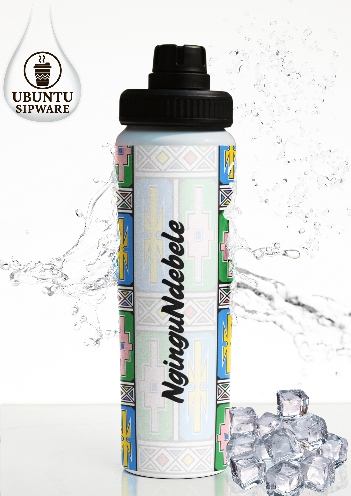 Ubuntu Sipware “I Am” Series - 850 ml Aluminium Bottle