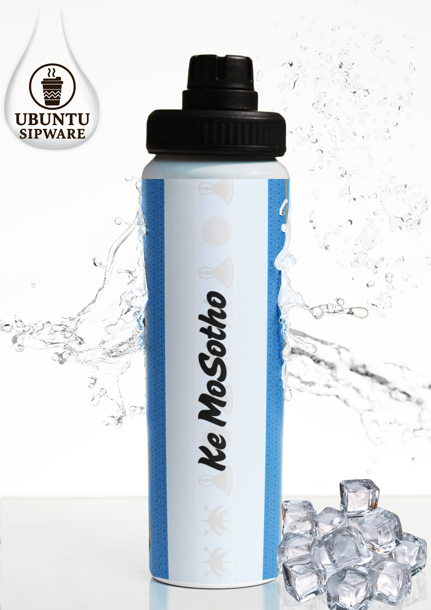 Ubuntu Sipware “I Am” Series - 850 ml Aluminium Bottle