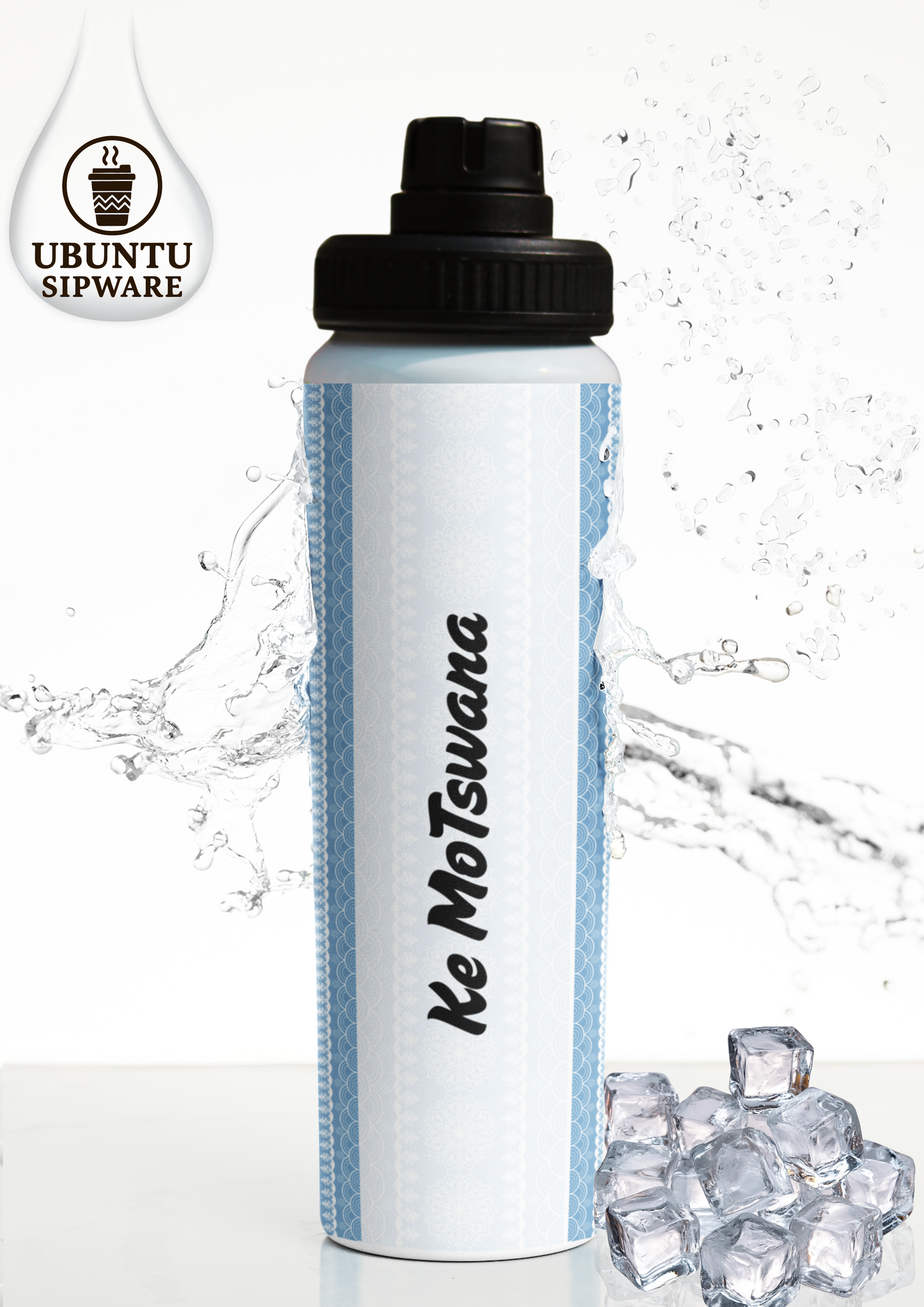 Ubuntu Sipware “I Am” Series - 850 ml Aluminium Bottle