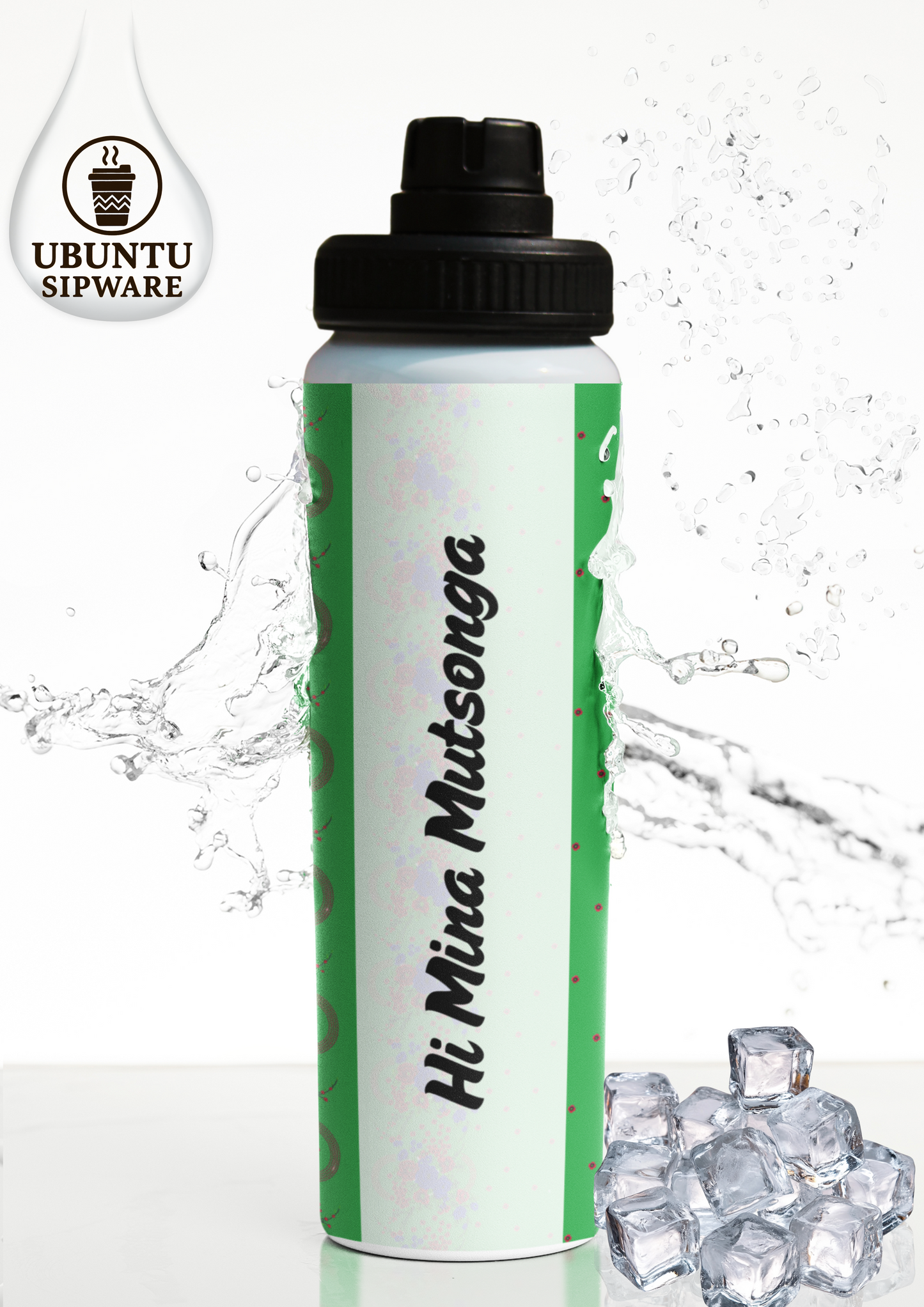 Ubuntu Sipware “I Am” Series - 850 ml Aluminium Bottle